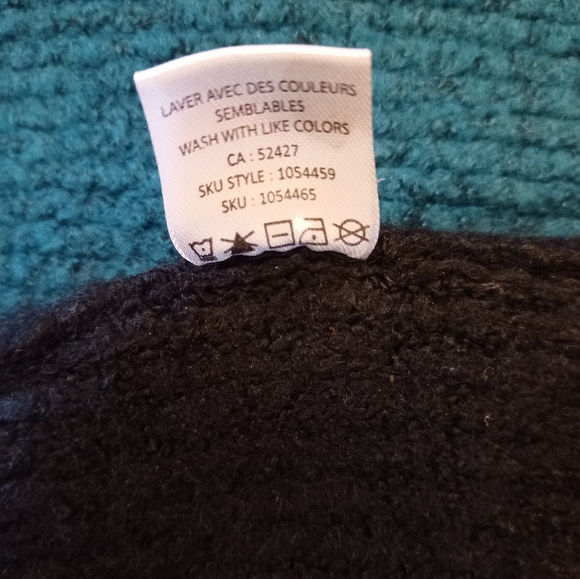 Lily Morgan Women's Turtleneck Color Block Cozy Knit Sweater - Picture 16 of 16